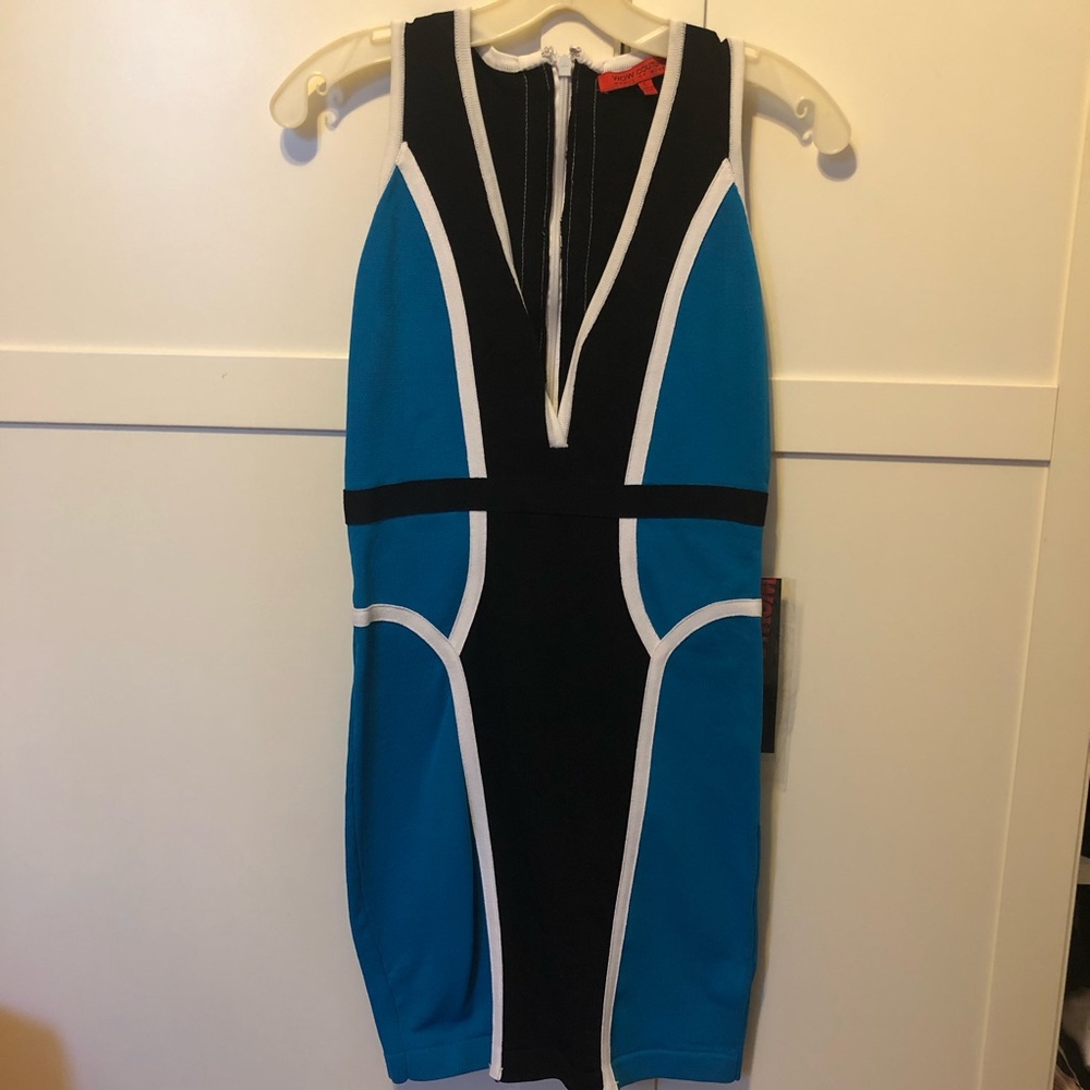 Trendy mini bandage dress